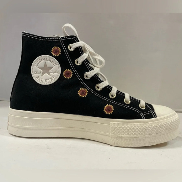 Converse Chuck Taylor Festival Smoothie Lift Platform High Top Sneakers Size 9.5 - Picture 1 of 11